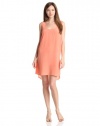 Gypsy 05 Women's Miyoshi Open Back Tunic Dress, Salmon, Medium