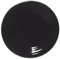 Fiesta 9-Inch Luncheon Plate, Black Fiesta 9-Inch Luncheon Plate, Black