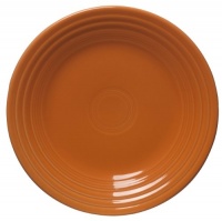 Fiesta 9-Inch Luncheon Plate, Tangerine Fiesta 9-Inch Luncheon Plate, Tangerine