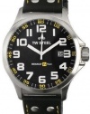 TW Steel Men's TW671 RF1 Team Pilot Black Dial Watch