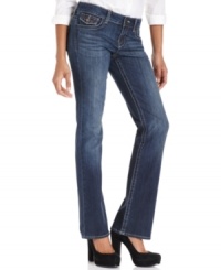 Get a curve-enhancing fit in the Natalie bootcut-leg jean by Kut from the Kloth. Cotton fabric with the right amount of stretch makes them really comfy, too. Get a curve-enhancing fit in the Natalie bootcut-leg jean by Kut from the Kloth. Cotton fabric with the right amount of stretch makes them really comfy, too.