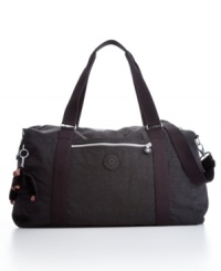 For quick overnights or weekend getaways, this soft new duffle packs away everything you need without putting the squeeze on your clothes. For quick overnights or weekend getaways, this soft new duffle packs away everything you need without putting the squeeze on your clothes.