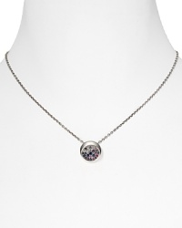 Introduce natural wonder into your jewel box. Inspired by the phases of the moon, Elizabeth and James' striking multi-stone pendant is a stellar finish. Introduce natural wonder into your jewel box. Inspired by the phases of the moon, Elizabeth and James' striking multi-stone pendant is a stellar finish.