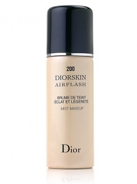 As featured in our Beauty Event. DiorSkin Airflash Spray Makeup. A quick spray and you're on your way. You'll feel an airy-light, fresh sensation. You'll see a more even skin texture, fewer fine lines--a softly radiant, airbrush perfection that lasts all day. As featured in our Beauty Event. DiorSkin Airflash Spray Makeup. A quick spray and you're on your way. You'll feel an airy-light, fresh sensation. You'll see a more even skin texture, fewer fine lines--a softly radiant, airbrush perfection that lasts all day.