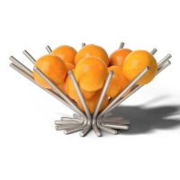 Spectrum 71777 Euro Starburst Fruit Bowl, Satin Nickel Spectrum 71777 Euro Starburst Fruit Bowl, Satin Nickel