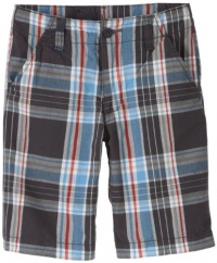 Levi's Boys 8-20 Flat Front Shorts, Parisian Blue, 12 Levi's Boys 8-20 Flat Front Shorts, Parisian Blue, 12