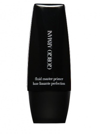 An innovative primer for the face that visibly smoothes skin's surface, refines pores and creates a flawless canvas on which to apply foundation. Silky, gliding texture imparts a matte, yet transparent glow to skin Smoothes away fine lines and imperfections Perfectly even facial canvas for ideal application of foundation High comfort and make-up hold application techniquesPerform usual skin care routine to ensure a cleansed and moisturized face. An innovative primer for the face that visibly smoothes skin's surface, refines pores and creates a flawless canvas on which to apply foundation. Silky, gliding texture imparts a matte, yet transparent glow to skin Smoothes away fine lines and imperfections Perfectly even facial canvas for ideal application of foundation High comfort and make-up hold application techniquesPerform usual skin care routine to ensure a cleansed and moisturized face.