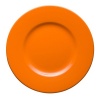 Waechtersbach Effect Glaze Orange Peel Rimmed Charger Plate, Set of 2