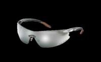Harley-Davidson HD802 Safety Glasses with Silver Tempels Frame and Silver Mirror Tint Hardcoat Lens Harley-Davidson HD802 Safety Glasses with Silver Tempels Frame and Silver Mirror Tint Hardcoat Lens