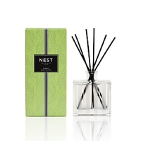 NEST Reed Diffusers are carefully crafted with the highest quality fragrance oils and are designed to continuously fill your home with a lush, memorable scent. The alcohol-free formula releases fragrance slowly and evenly into the air for approximately 90 days. To intensify the fragrance, occasionally flip the reeds over. Bamboo is a blend of flowering bamboo mingled with a variety of white florals, sparkling citrus and fresh green accords. NEST Reed Diffusers are carefully crafted with the highest quality fragrance oils and are designed to continuously fill your home with a lush, memorable scent. The alcohol-free formula releases fragrance slowly and evenly into the air for approximately 90 days. To intensify the fragrance, occasionally flip the reeds over. Bamboo is a blend of flowering bamboo mingled with a variety of white florals, sparkling citrus and fresh green accords.