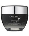 You sleep. Genes don't. Wake up to visibly repaired skin. During the night, the speed of cell regeneration doubles. By screening over 4,000 genes, our laboratories identified the genes responsible for making this activity happen. Today, Lancôme creates Génifique Repair, out first night care that boosts the activity of genes. Visibly repair and restore your skin while you sleep. The first morning, skin looks smoother and fresher.