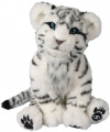 WowWee Alive White Tiger Cub Plush Robotic Toy in White/Black