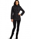 Ak Anne Klein Women's Double-Breasted Wool Coat