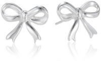Sterling Silver Bow Post Earrings Sterling Silver Bow Post Earrings