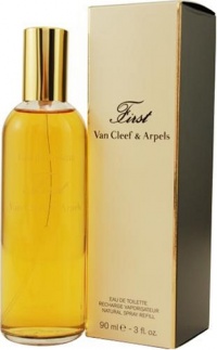 First By Van Cleef & Arpels For Women. Eau De Toilette Spray Refill 3 Ounces
