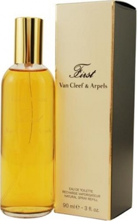 First By Van Cleef & Arpels For Women. Eau De Toilette Spray Refill 3 Ounces First By Van Cleef & Arpels For Women. Eau De Toilette Spray Refill 3 Ounces