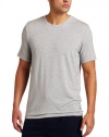 HUGO BOSS Men's Sleepwear Modal S/S Crew Neck Tshirt, Grey, Medium