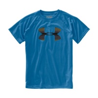Boys' Big Logo UA Tech™ T-Shirt Tops by Under Armour Youth Large Marine Boys' Big Logo UA Tech™ T-Shirt Tops by Under Armour Youth Large Marine