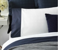 Lauren by Ralph Lauren Suite White & Navy Glen Plaid Standard Set of 2 Pillowcases Lauren by Ralph Lauren Suite White & Navy Glen Plaid Standard Set of 2 Pillowcases