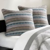 Echo Tribal Blocks Cotton Printed Euro Sham, 26 by 26-Inch, Multicolored