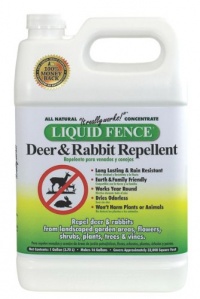 Liquid Fence 111 Deer and Rabbit Repellent, 1-Gallon Concentrate Liquid Fence 111 Deer and Rabbit Repellent, 1-Gallon Concentrate