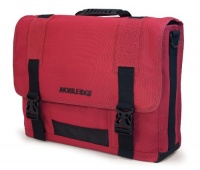Eco-Friendly 17.3-Inch Canvas Messenger Bag (Red) Eco-Friendly 17.3-Inch Canvas Messenger Bag (Red)