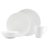 Lenox Pleated Swirl Glazed 4-Piece Place Setting