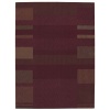 Nourison Calvin Klein Home Loom Select Block Profile Area Rug - Brick Size - 7.9 x 10.10 ft.