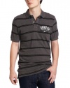 ecko unltd. Men's Short Sleeve Left Chest Stripe Polo Shirt