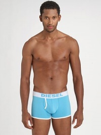 Slim-fitting in stretch Italian cotton with logo waistband. Fresh & Bright Collection Cotton/elastene Machine wash Imported Slim-fitting in stretch Italian cotton with logo waistband. Fresh & Bright Collection Cotton/elastene Machine wash Imported
