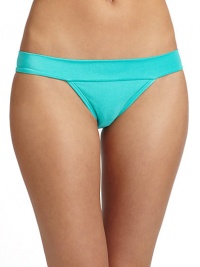THE LOOKRuched detail on backGoldtone logo hardware at backElastic waist and leg openingsTHE MATERIAL84% polyamide/16% elastaneCARE & ORIGINHand washImportedPlease note: Bikini top sold separately. THE LOOKRuched detail on backGoldtone logo hardware at backElastic waist and leg openingsTHE MATERIAL84% polyamide/16% elastaneCARE & ORIGINHand washImportedPlease note: Bikini top sold separately.