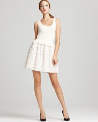 Moschino Cheap and Chic Dress - Knit with Rosette Skirt Moschino Cheap and Chic Dress - Knit with Rosette Skirt