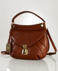 Upgrade your purse portfolio with this irresistible crossbody from Lauren Ralph Lauren. Supple leather is accented with polished hardware and signature detailing, making it the ultimate carryall for work or weekends. Upgrade your purse portfolio with this irresistible crossbody from Lauren Ralph Lauren. Supple leather is accented with polished hardware and signature detailing, making it the ultimate carryall for work or weekends.