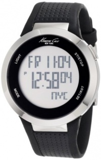Kenneth Cole New York Unisex KC1697 Digital Silver Screen Dial Watch Kenneth Cole New York Unisex KC1697 Digital Silver Screen Dial Watch