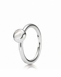 A graphic and glamorous addition to your PANDORA collection, this moonstone cabochon ring is ideal stacked with other styles for a signature accessory statement. A graphic and glamorous addition to your PANDORA collection, this moonstone cabochon ring is ideal stacked with other styles for a signature accessory statement.