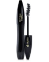 Mascara provides high volume lashes in a single stroke. The full contact brush, with its S-shaped curve, grasps and loads lashes for a fanned out, full body fringe. The texturizing complex features highly saturated waxes and intense black pigments for maximum lash volume. The triple coating system delivers a fluid and creamy application to quickly and easily build big, battable lashes. Mascara won't flake or clump. Fragrance-Free. Ophthalmologist Tested. Allergy Tested.