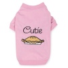 Zack & Zoey Polyester/Cotton Cutie Pie Dog Tee, XX-Small, Pink