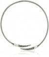 Judith Jack Mesh Allure Sterling Silver and Stainless Steel Collar Necklace