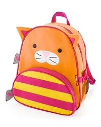 Whimsical details and durable materials make this the perfect pack for kids on the go, compactly stowing all the supplies your pre-schooler might need for a busy day of 'work' and play. Whimsical details and durable materials make this the perfect pack for kids on the go, compactly stowing all the supplies your pre-schooler might need for a busy day of 'work' and play.