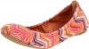 Lucky Women's Emmie2 Ballet Flat,Pop Combo/Small Ojai Prints,10 M US