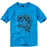 Quiksilver Kids Alloy Tee Shirt for Boys (2T-7) New Blue, 3T Quiksilver Kids Alloy Tee Shirt for Boys (2T-7) New Blue, 3T
