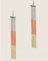 GUESS Silver-Tone, Coral and Gold-tone Tassel , MULTI