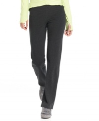 Build your workout wardrobe with these moisture-wicking active pants by Calvin Klein Performance. Build your workout wardrobe with these moisture-wicking active pants by Calvin Klein Performance.