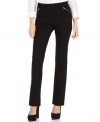 In a cropped style, these Alfani petite pants pair well with the season's tunics and sweaters!