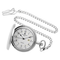 Charles-Hubert, Paris Two-Tone Quartz Pocket Watch Charles-Hubert, Paris Two-Tone Quartz Pocket Watch