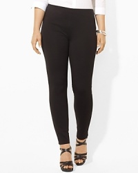A slim, fitted leg creates a modern look on the flattering Mani pant in sleek stretch jersey. A slim, fitted leg creates a modern look on the flattering Mani pant in sleek stretch jersey.