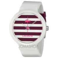 Lacoste Goa White Plastic Bezel Unisex Watch 2020028 Lacoste Goa White Plastic Bezel Unisex Watch 2020028