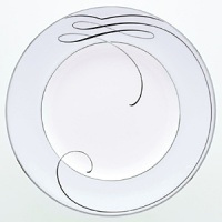 Waterford's Ballet Ribbon bone china dinnerware echoes the graceful forms and lines of the interpretive dance and the satin ribbons which adorn ballerinas' costumes and pointe shoes. Mix in the brightly colored accent plates to make your table pop or to blend the pattern into your dining décor. Waterford's Ballet Ribbon bone china dinnerware echoes the graceful forms and lines of the interpretive dance and the satin ribbons which adorn ballerinas' costumes and pointe shoes. Mix in the brightly colored accent plates to make your table pop or to blend the pattern into your dining décor.