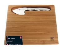 Zwilling J.A. Henckels Twin Collection Hard Cheese Knife with Bamboo Cutting Board Zwilling J.A. Henckels Twin Collection Hard Cheese Knife with Bamboo Cutting Board