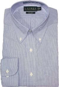 Lauren By Ralph Lauren Non Iron Pin-Striped Dress Shirt Lauren By Ralph Lauren Non Iron Pin-Striped Dress Shirt